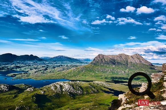 stac pollaidh assynt north scotland 