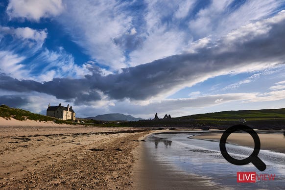 balnakein on sunset north scoland