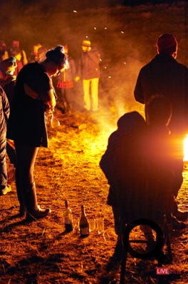  new year in achmelvich beach at youth hostel 