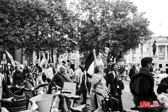 palestine protest in london 