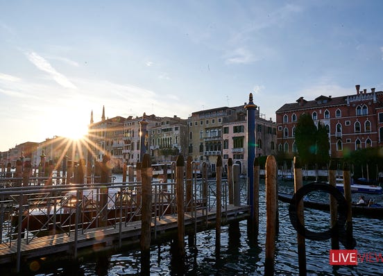 venice sunset laguna 