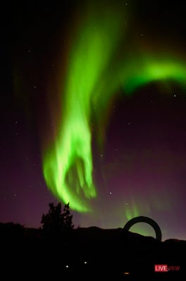 borealis photo in iceland 