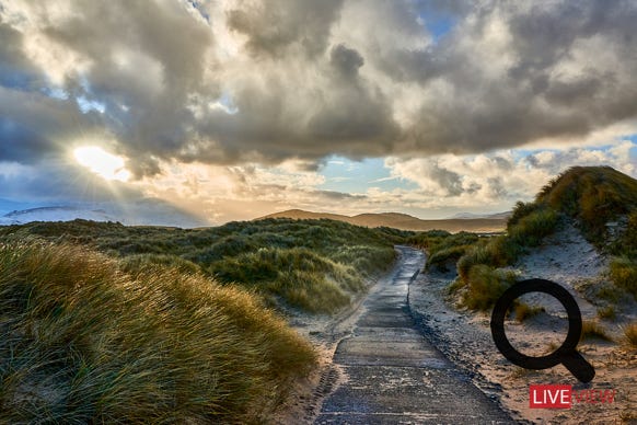 balnakein on sunset north scoland