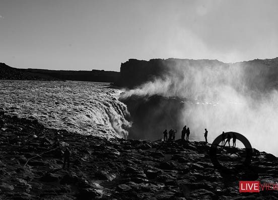 iceland falls view 