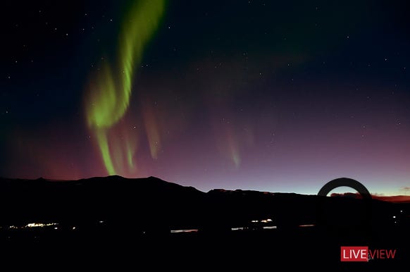 borealis photo in iceland 