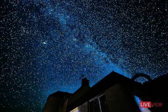 milky way in assynt scotland 